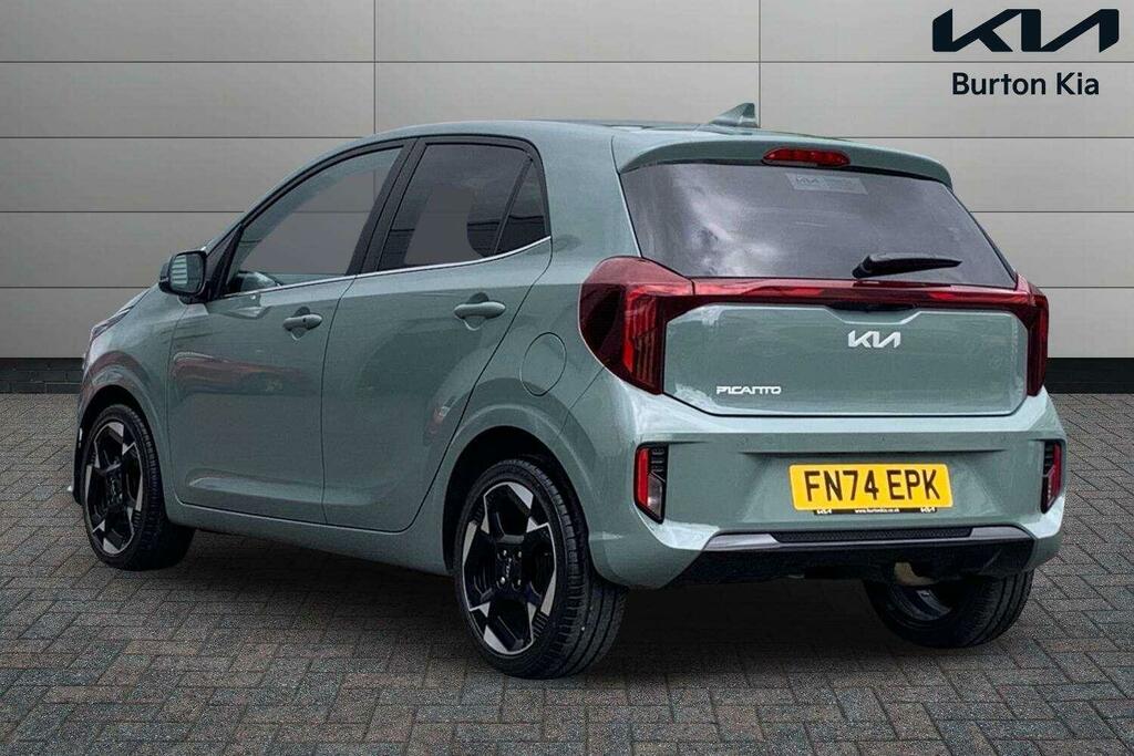 Kia Picanto 1.2 Shadow Hatchback Amt Euro 6 Ss FN74EPK Green #2
