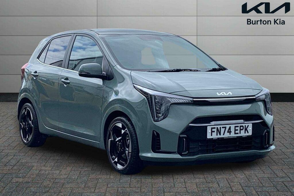 Kia Picanto 1.2 Shadow Hatchback Amt Euro 6 Ss Green