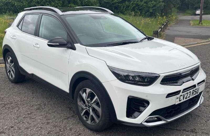 Kia Stonic 1.0 T-gdi Mhev Gt-line S Suv Hybrid Dct White
