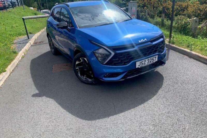 Kia Sportage 1.6 T-gdi Mhev Gt-line Suv Hybrid Manua Blue