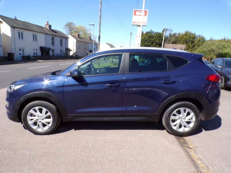 Hyundai Tucson 1.6 Gdi Se Nav 2Wd - 2020 70 DSZ9037 Blue #4