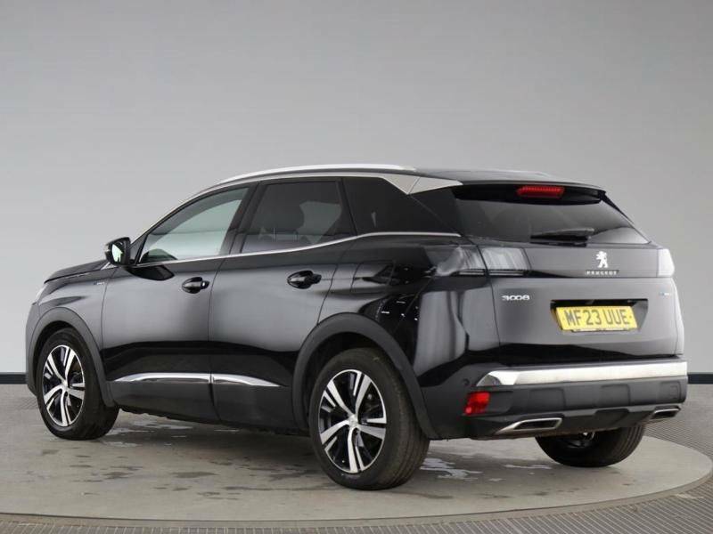 Peugeot 3008 1.6 Hybrid4 300 Gt E-eat8 - 2023 23 MF23UUE Black #3