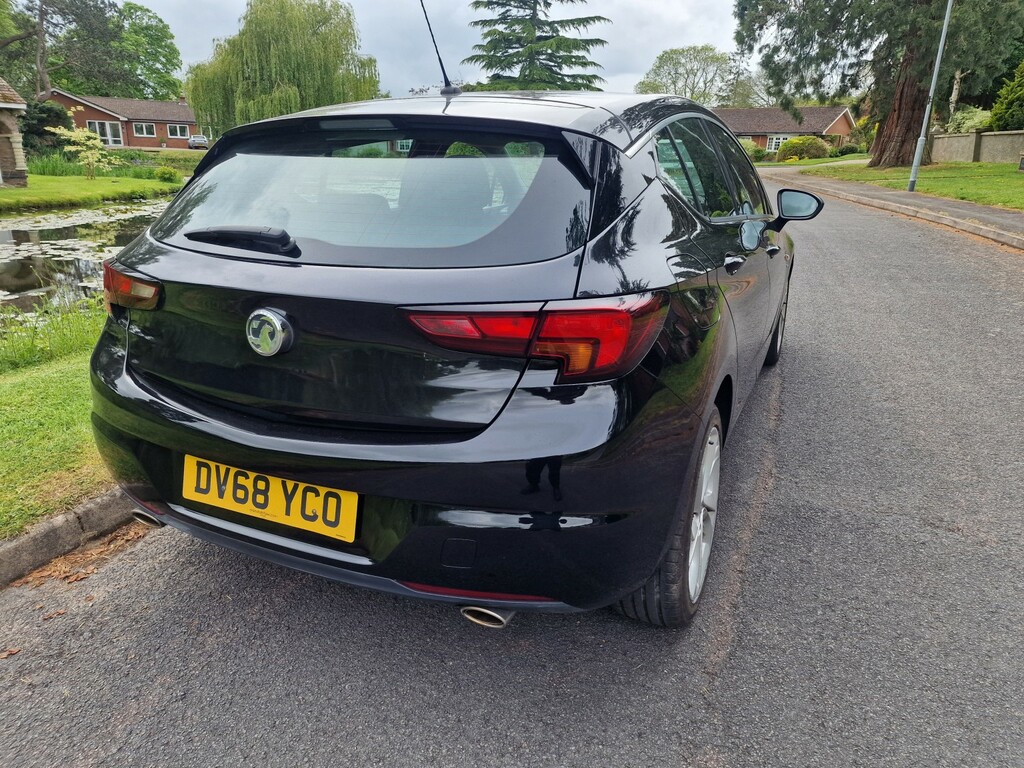 Vauxhall Astra 1.6 I Turbo Sri DV68YCO Black #3