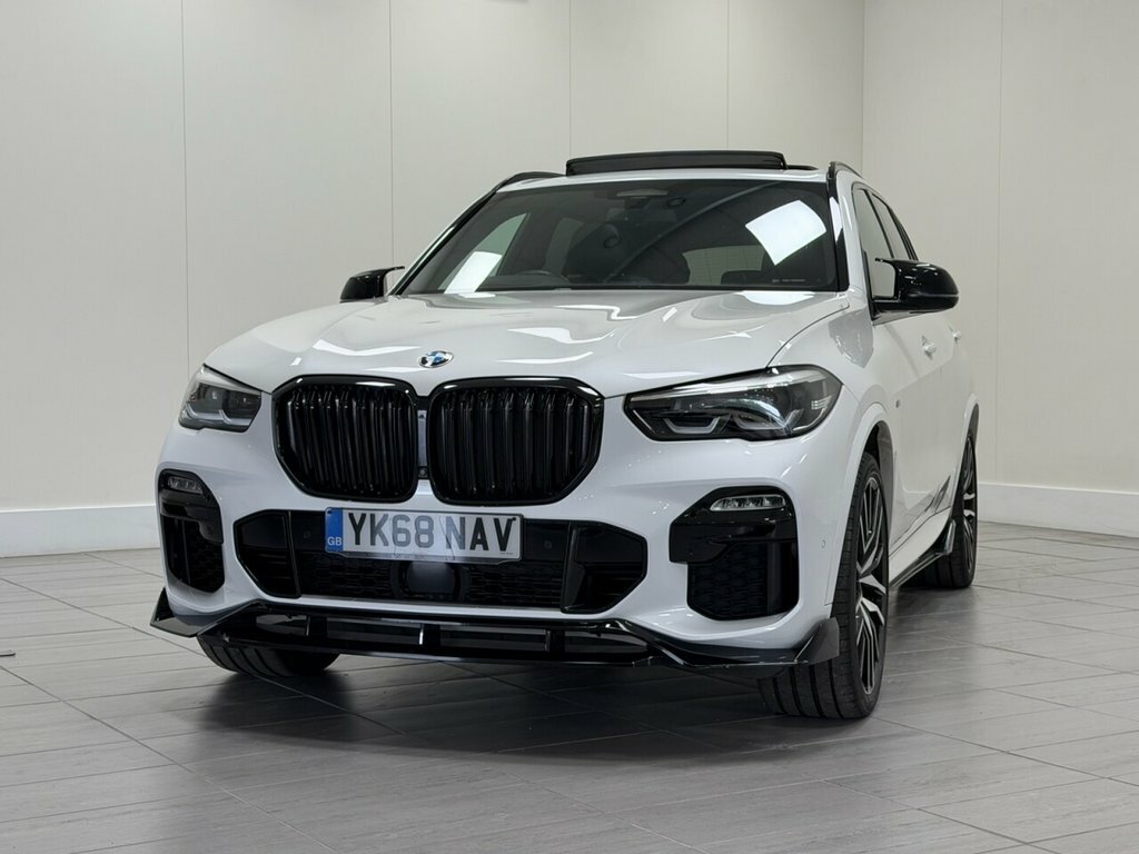 BMW X5 3L M Sport YK68NAV White #6