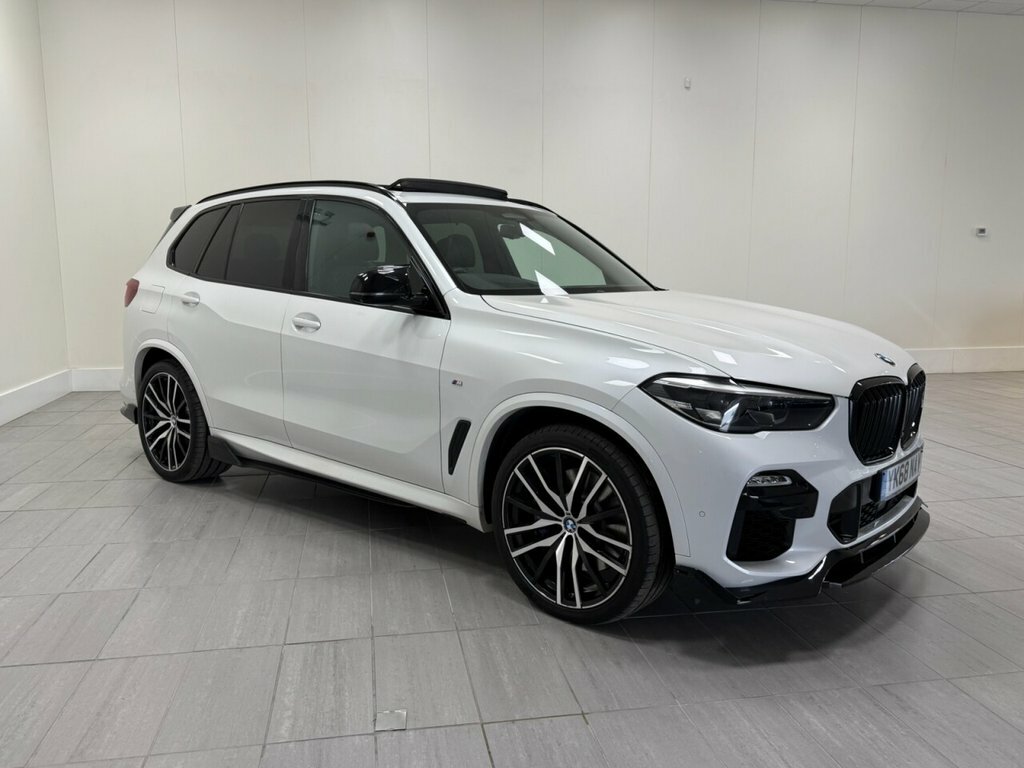 BMW X5 3L M Sport YK68NAV White #4