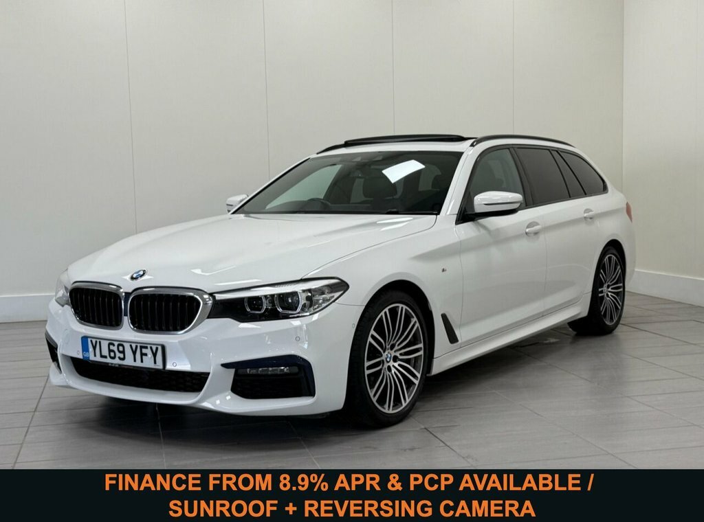 BMW 5 Series 3L M Sport White