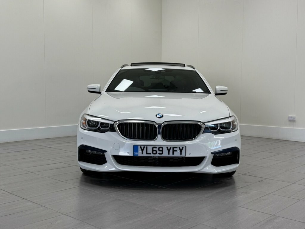 BMW 5 Series 3L M Sport White #5