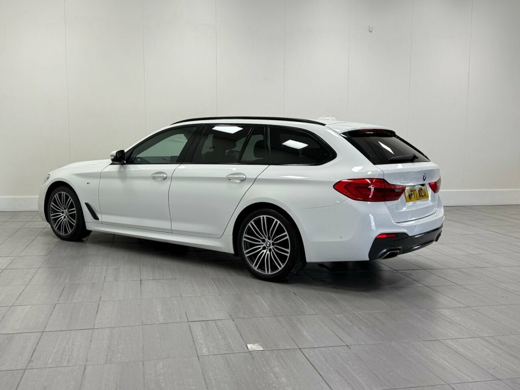 BMW 5 Series 3L M Sport WF17XCN White #6