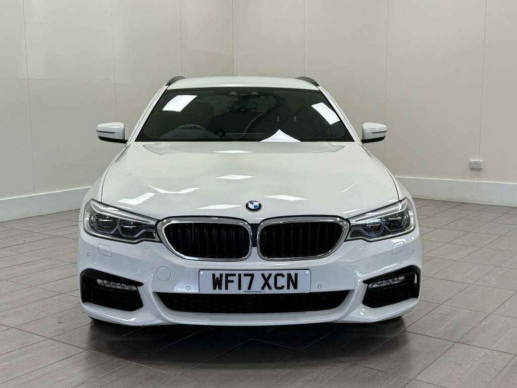 BMW 5 Series 3L M Sport WF17XCN White #5