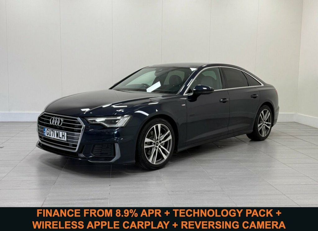 Audi A6 Saloon 2L S Line Blue