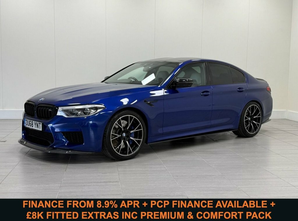BMW M5 4.4L Competition Blue