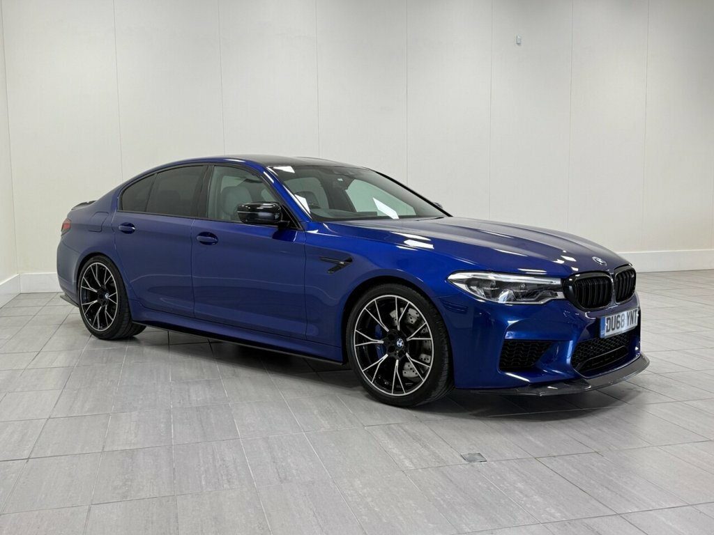 BMW M5 4.4L Competition DU68YNT Blue #5