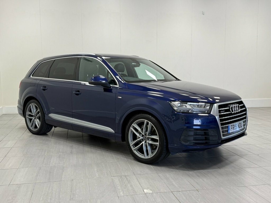 Audi Q7 3L S Line FR19NDU Blue #4