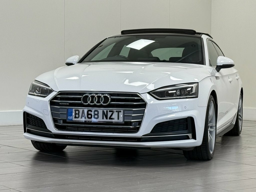 Audi A5 2L S Line BA68NZT White #6