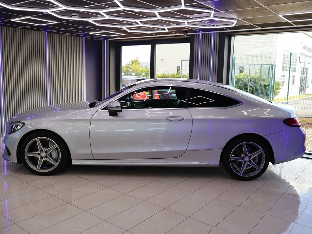 Mercedes-Benz C Class 2016 2.1 C250d Amg Line Coupe G-tronic Silver #3