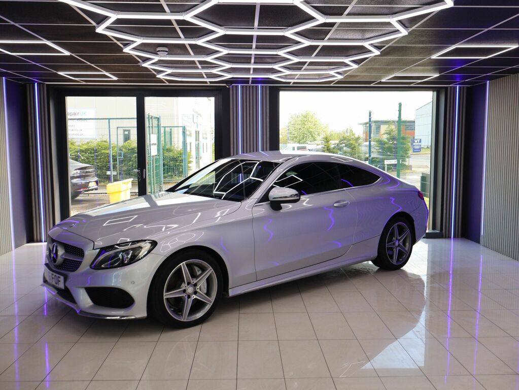 Mercedes-Benz C Class 2016 2.1 C250d Amg Line Coupe G-tronic Silver