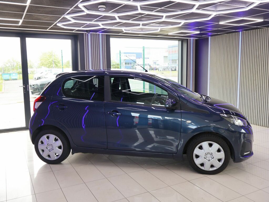Peugeot 108 2016 1.0 Active Hatchback Euro 6 FJ16LJF Blue #4