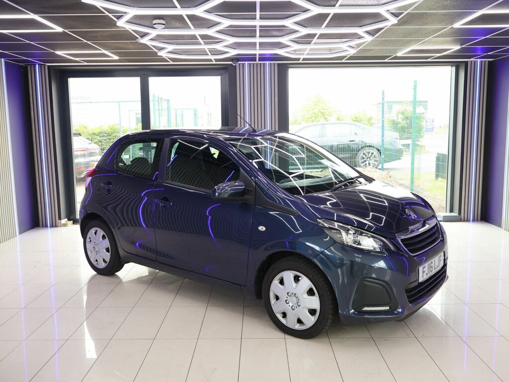 Peugeot 108 2016 1.0 Active Hatchback Euro 6 Blue