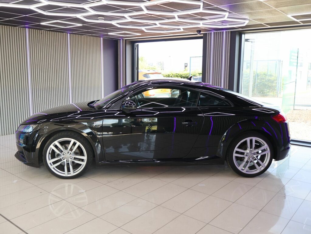 Audi TT 2018 2.0 Tdi Ultra S Line Coupe Black #3