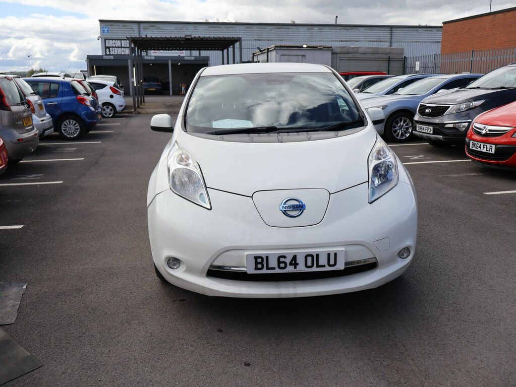 Nissan Leaf 2014 24Kwh Acenta Hatchback 107 White #2