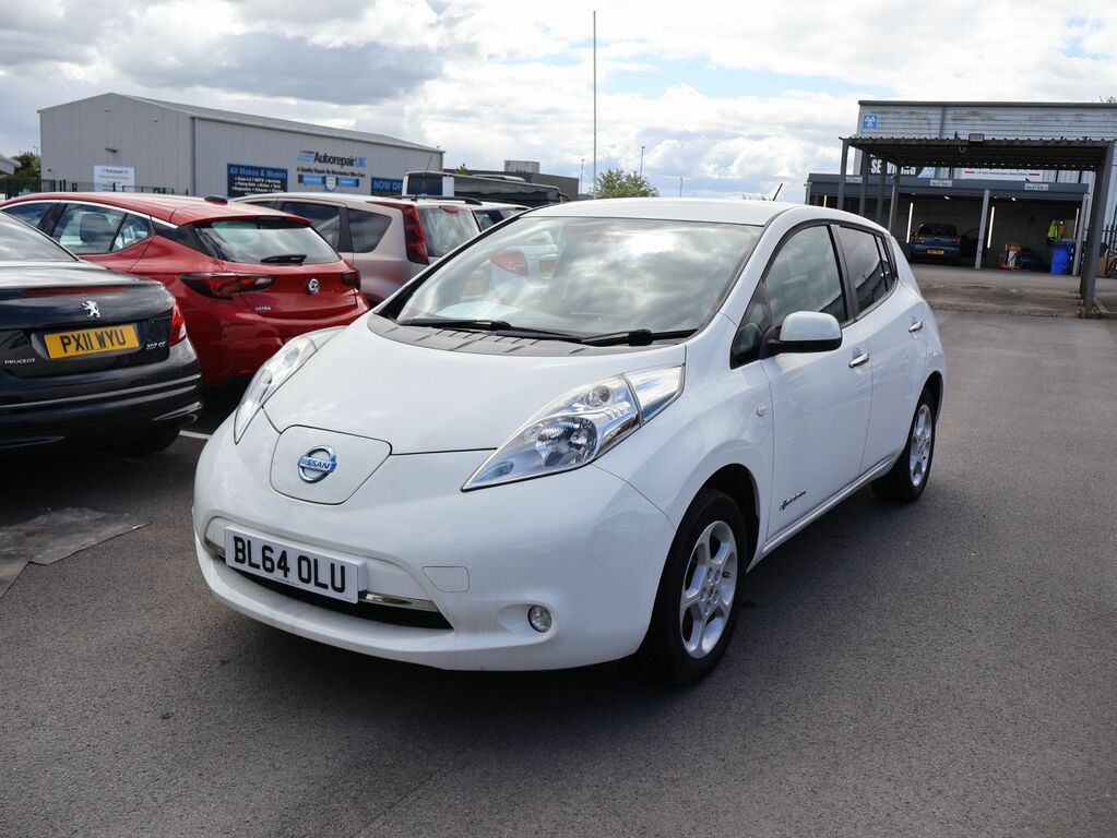 Nissan Leaf 2014 24Kwh Acenta Hatchback 107 White #3
