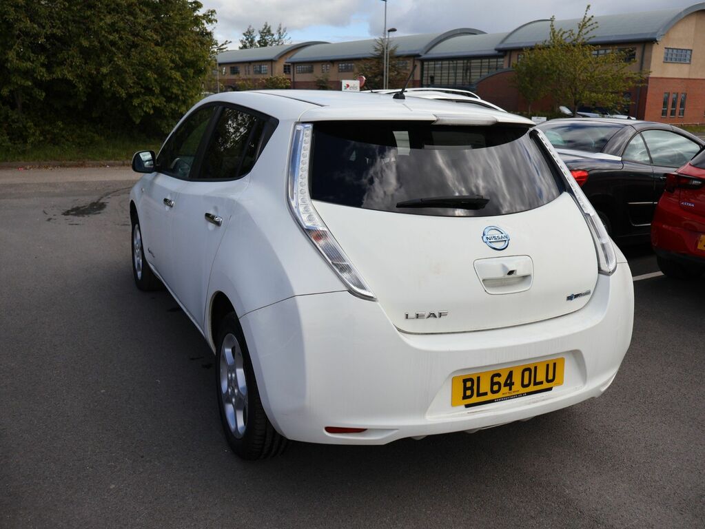 Nissan Leaf 2014 24Kwh Acenta Hatchback 107 White #5