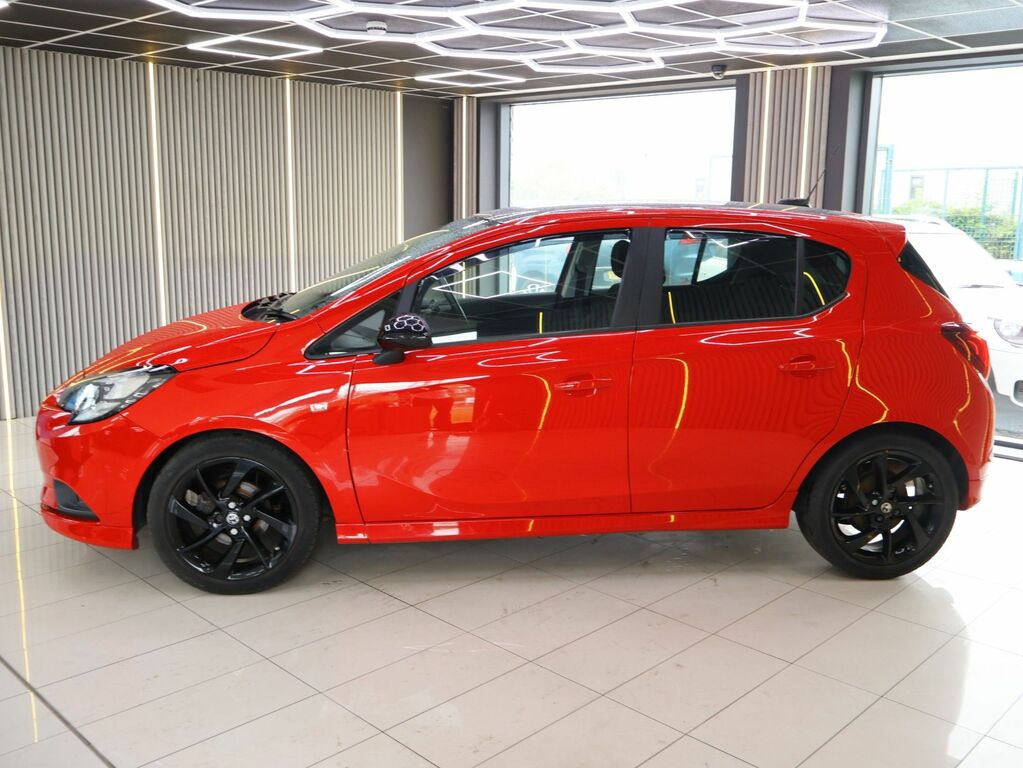 Vauxhall Corsa 2018 1.4I Ecotec Sri VX Line Nav Black Hatchback 5 SA68DVV Red #4