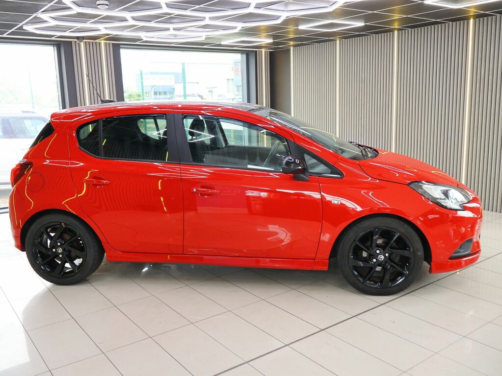 Vauxhall Corsa 2018 1.4I Ecotec Sri VX Line Nav Black Hatchback 5 SA68DVV Red #2