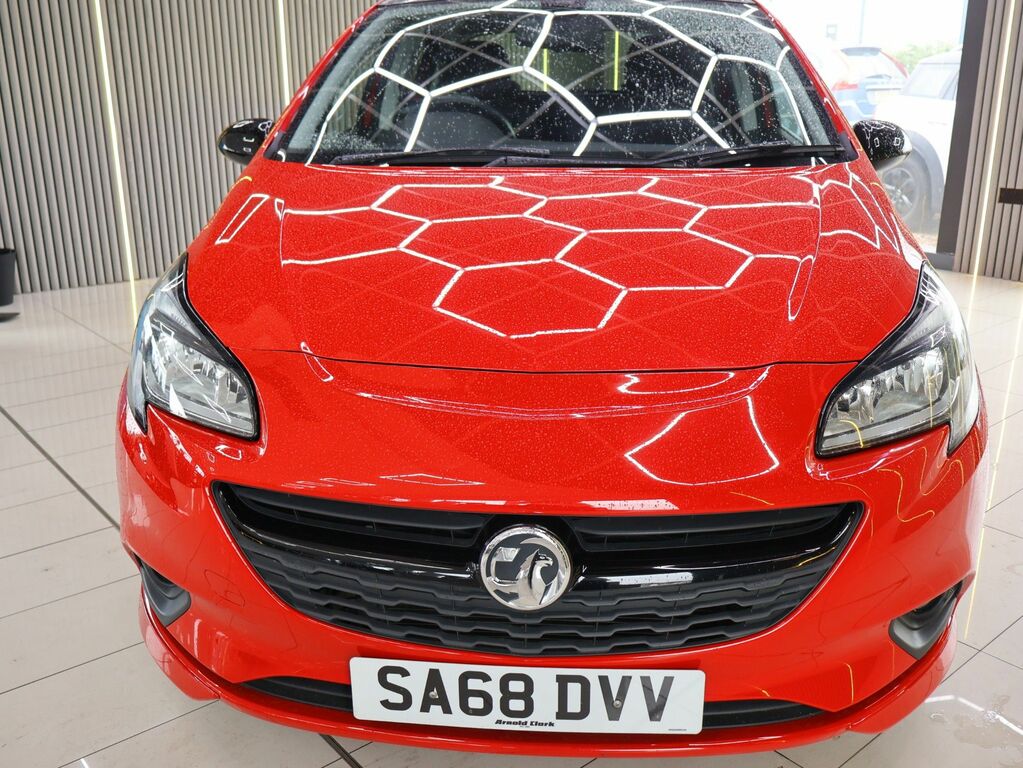 Vauxhall Corsa 2018 1.4I Ecotec Sri VX Line Nav Black Hatchback 5 SA68DVV Red #6