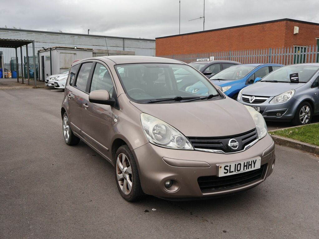 Nissan Note 2010 1.4 16V N-tec Hatchback Eur Beige