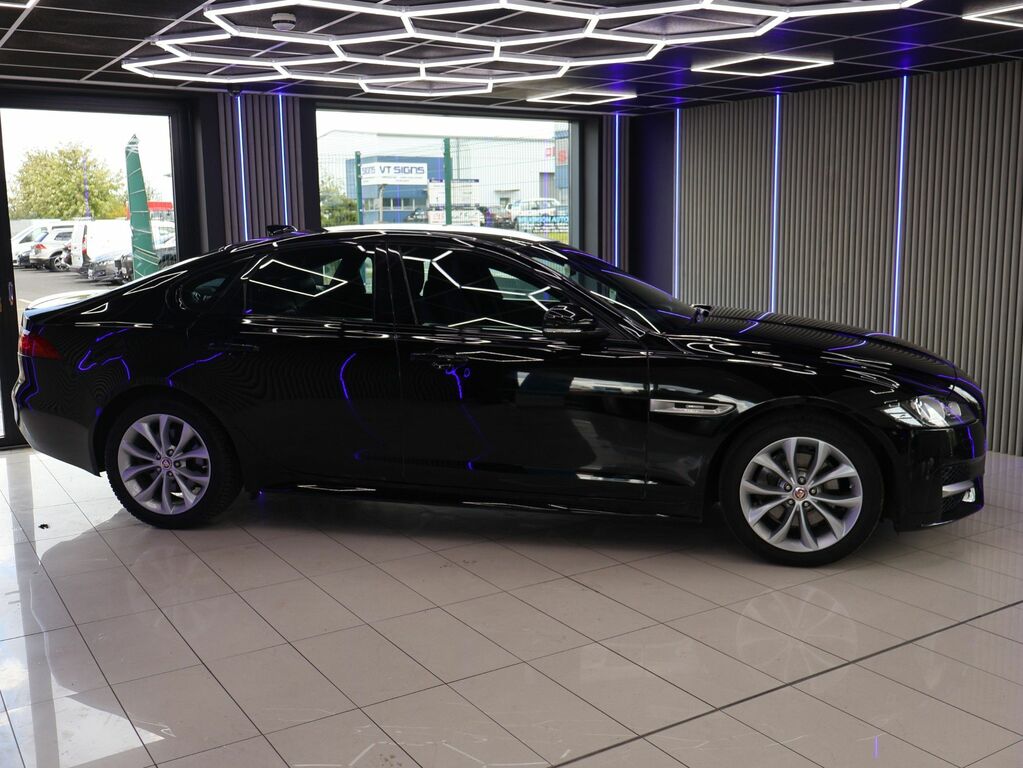 Jaguar XF 2019 2.0D R-sport Saloon Euro 6 S SB19OPO Black #4