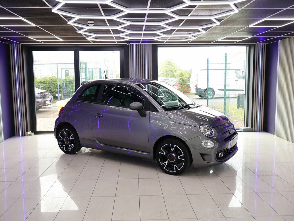 Fiat 500 2017 1.2 S Hatchback Euro 6 Ss Grey