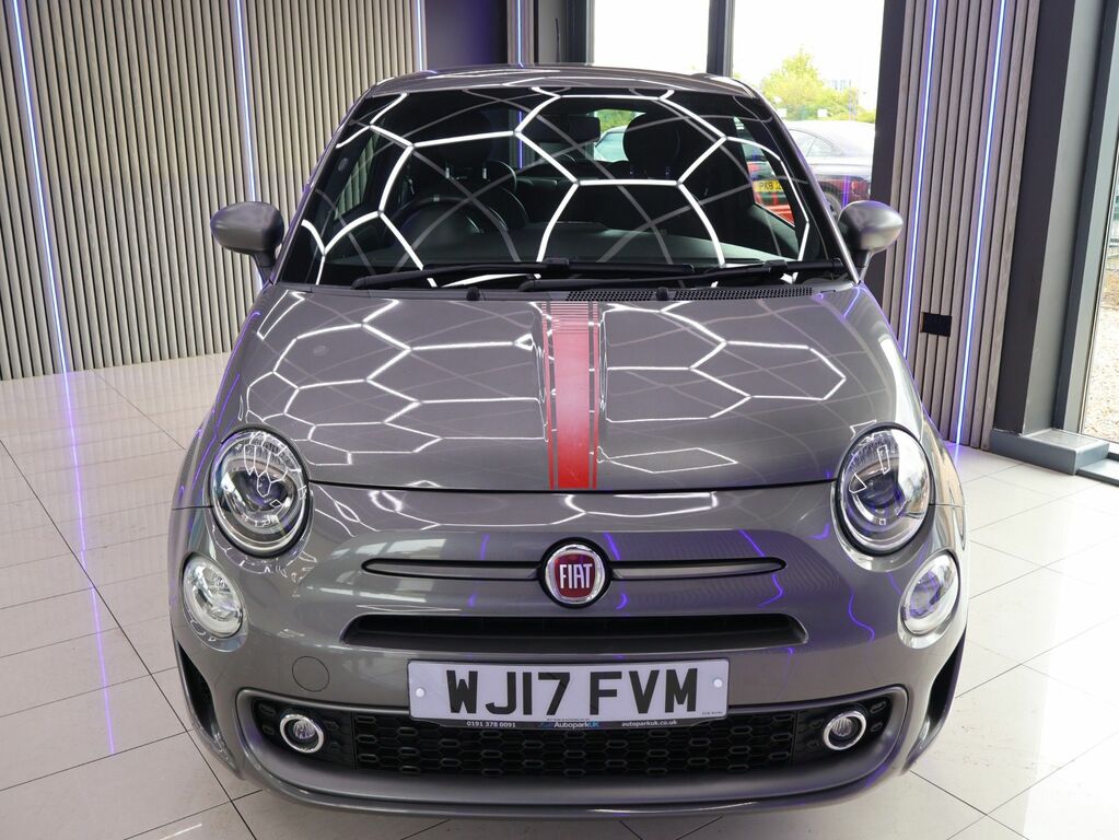 Fiat 500 2017 1.2 S Hatchback Euro 6 Ss WJ17FVM Grey #5
