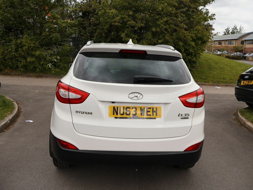 Hyundai Ix35 2013 1.7 Crdi Premium Suv Euro 5 NU63WEH White #6
