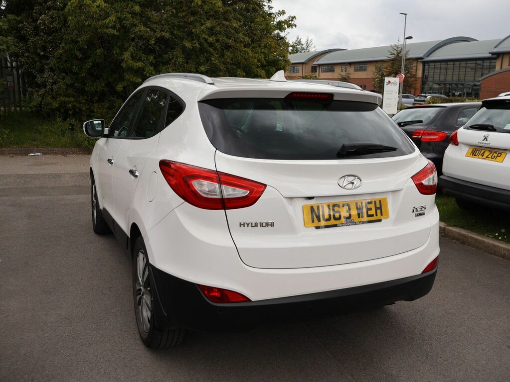 Hyundai Ix35 2013 1.7 Crdi Premium Suv Euro 5 NU63WEH White #5