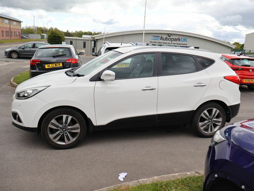 Hyundai Ix35 2013 1.7 Crdi Premium Suv Euro 5 NU63WEH White #4