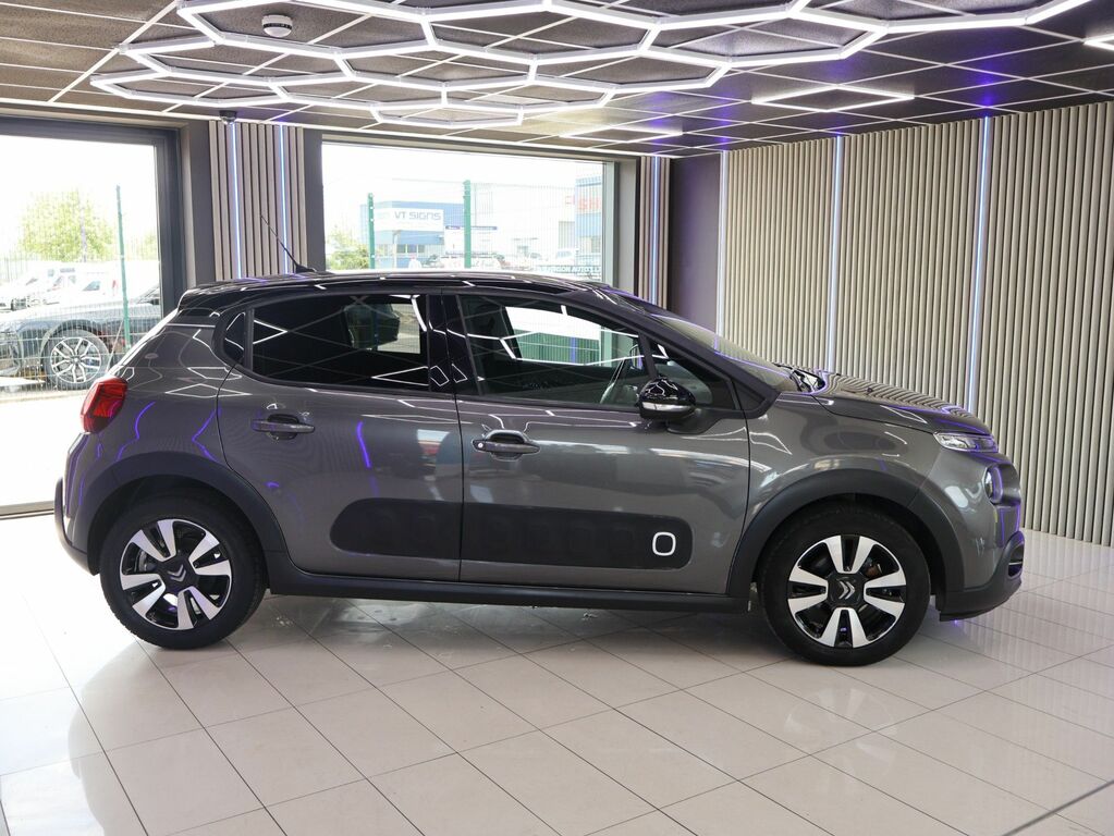 Citroen C3 2019 1.2 Puretech Gpf Flair Hatchback M NJ19KJO Grey #3