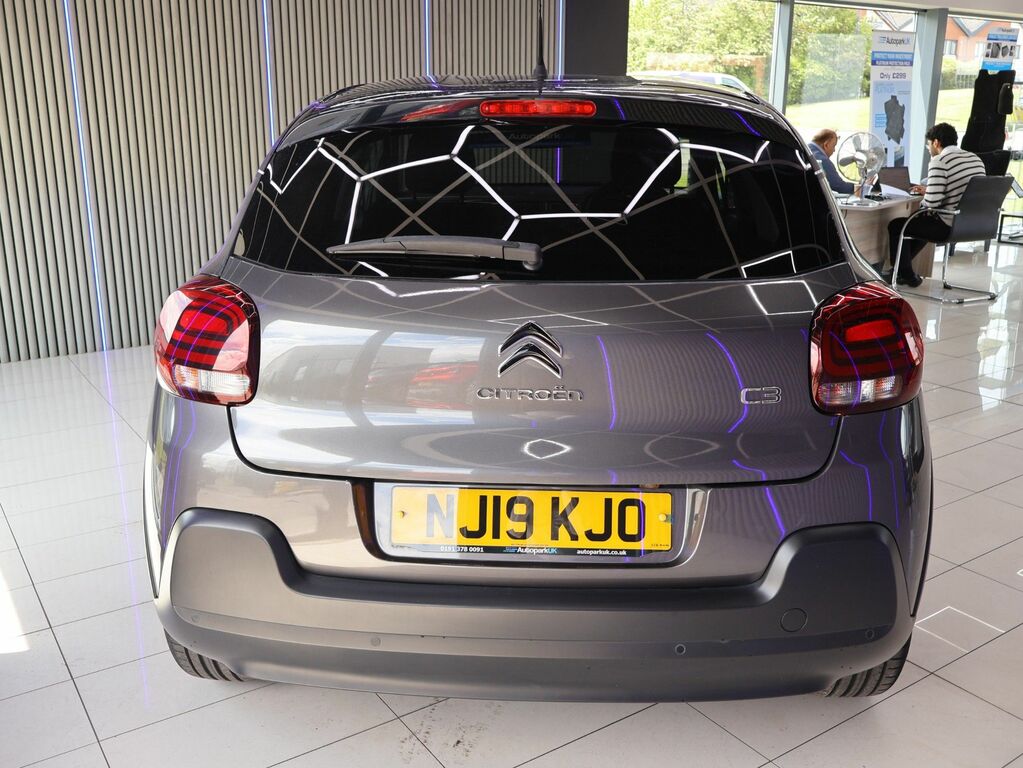 Citroen C3 2019 1.2 Puretech Gpf Flair Hatchback M NJ19KJO Grey #5