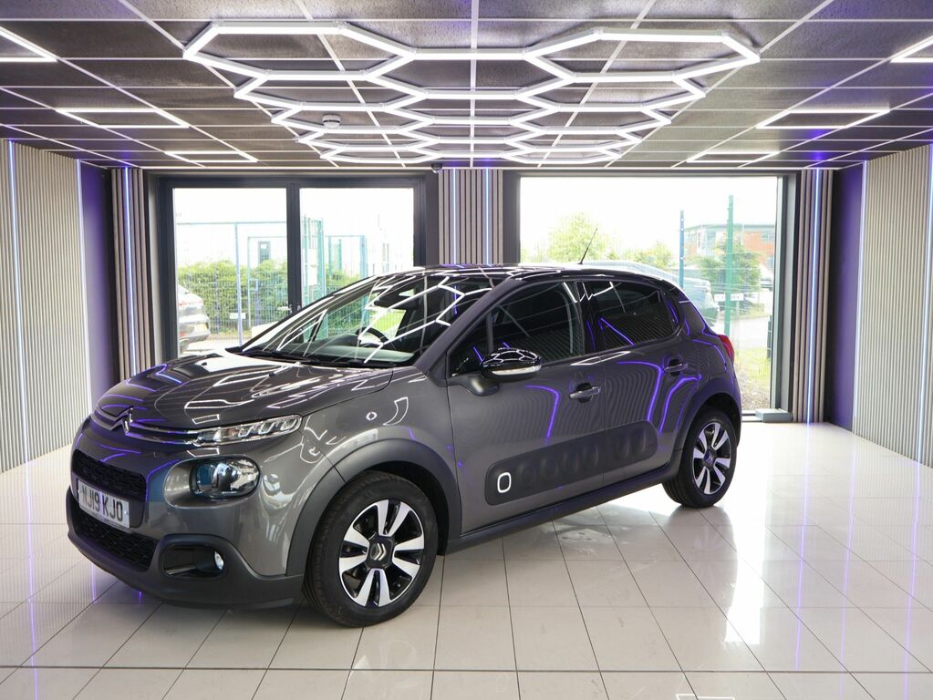Citroen C3 2019 1.2 Puretech Gpf Flair Hatchback M NJ19KJO Grey #2