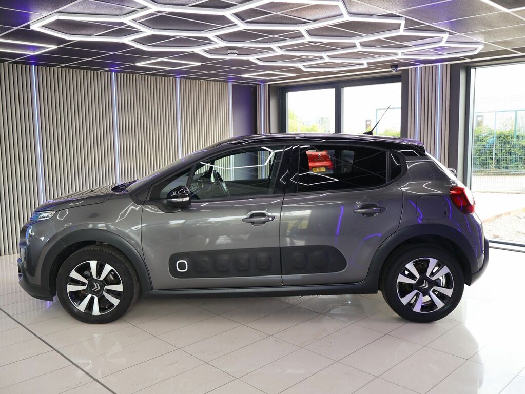 Citroen C3 2019 1.2 Puretech Gpf Flair Hatchback M NJ19KJO Grey #4