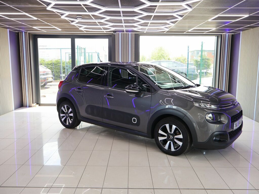 Citroen C3 2019 1.2 Puretech Gpf Flair Hatchback M Grey