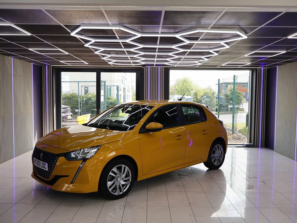 Peugeot 208 2020 1.2 Puretech Active Hatchback Manu MT20LSC Yellow #3