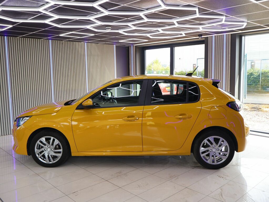 Peugeot 208 2020 1.2 Puretech Active Hatchback Manu Yellow
