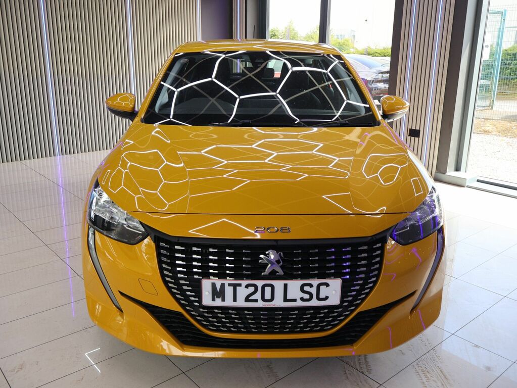 Peugeot 208 2020 1.2 Puretech Active Hatchback Manu MT20LSC Yellow #4