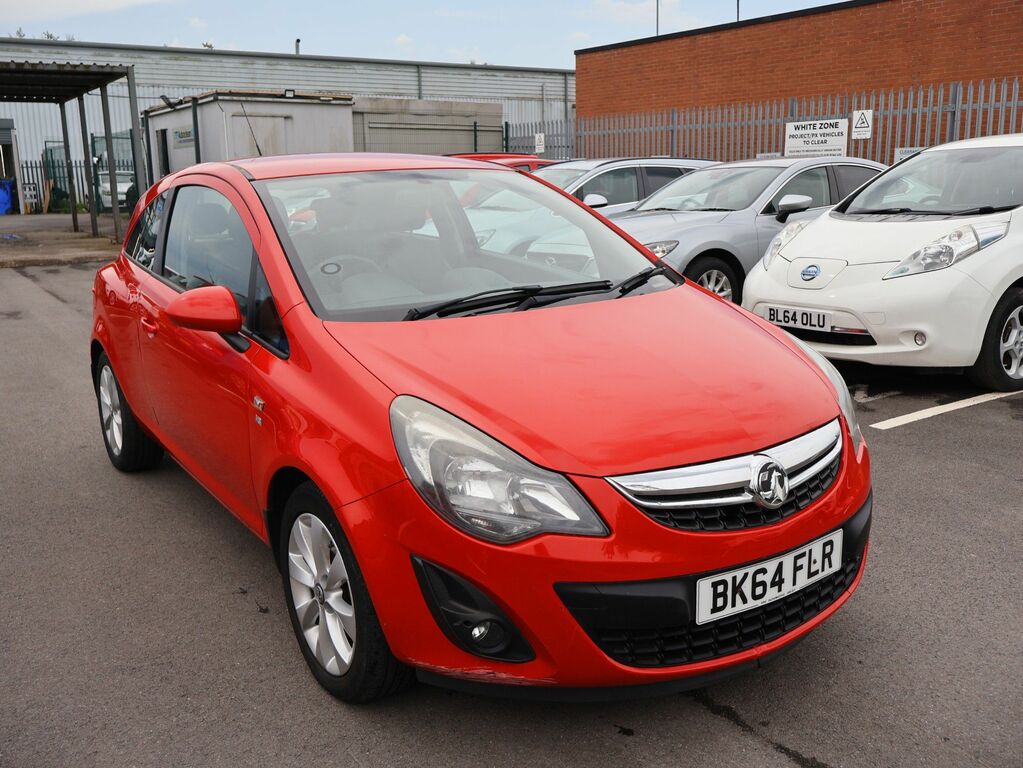 Vauxhall Corsa 2014 1.0 Ecoflex 12V Excite Hatchback M BK64FLR Red #3