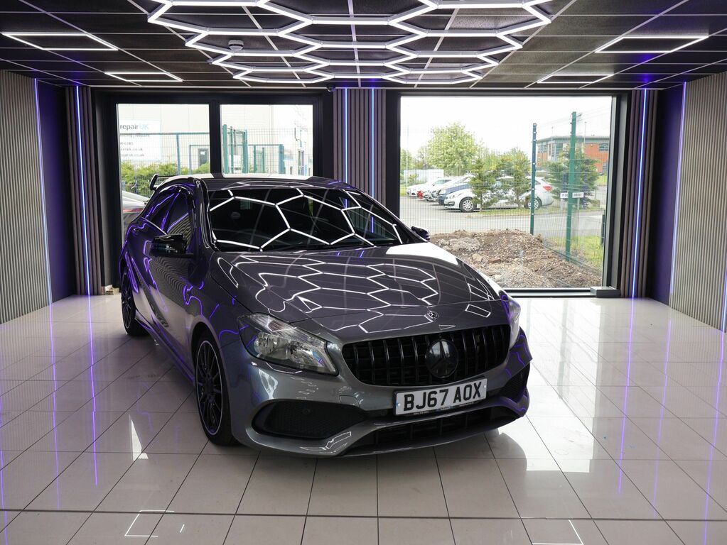 Mercedes-Benz A Class 2017 1.6 A180 Amg Line Hatchback 7G-dct Grey