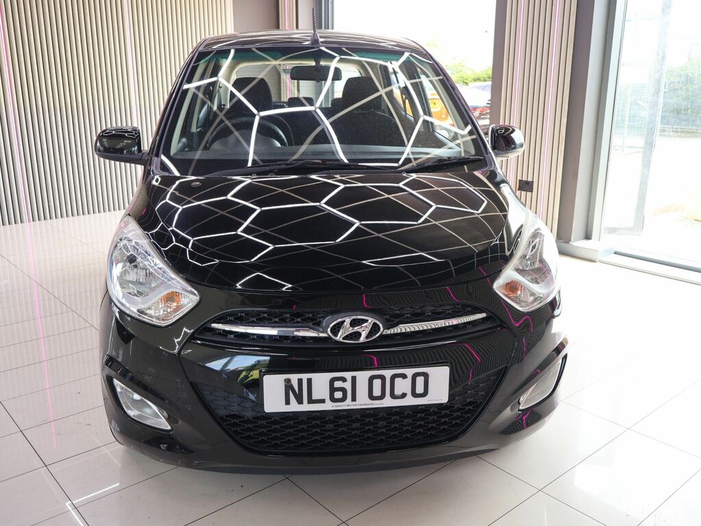 Hyundai I10 2011 1.2 Active Hatchback Euro 5 Black #3