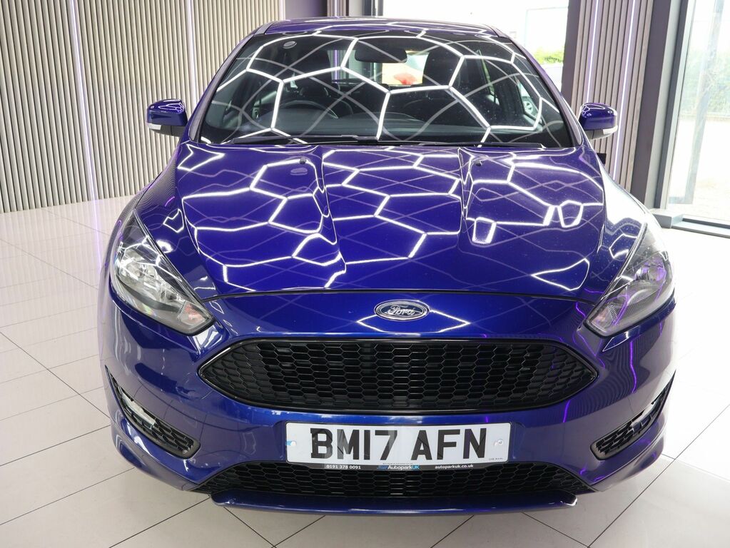 Ford Focus 2017 1.5T Ecoboost St-line Hatchback Ma BM17AFN Blue #6