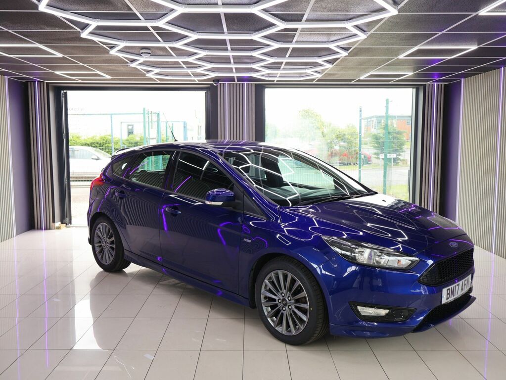 Ford Focus 2017 1.5T Ecoboost St-line Hatchback Ma Blue