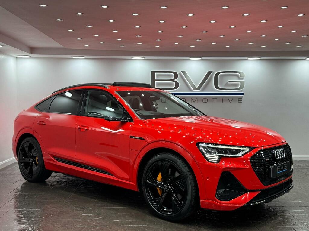 Audi E-tron Suv 55 Vorsprung Sportback Quattro 95Kwh Red